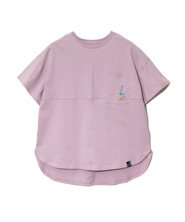 go slow caravan(ゴースローキャラバン) |USA/C ラウンドヘムTEE (WOMENS)