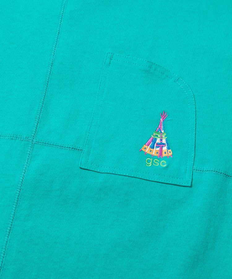 go slow caravan(ゴースローキャラバン) |USA/C ラウンドヘムTEE (WOMENS)