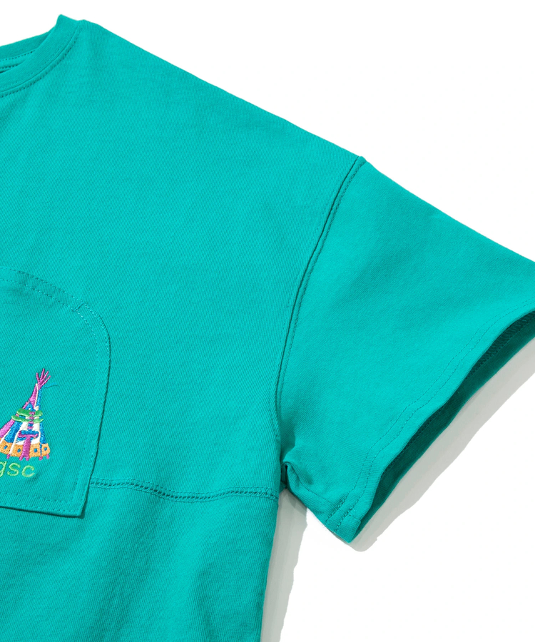 go slow caravan(ゴースローキャラバン) |USA/C ラウンドヘムTEE (WOMENS)