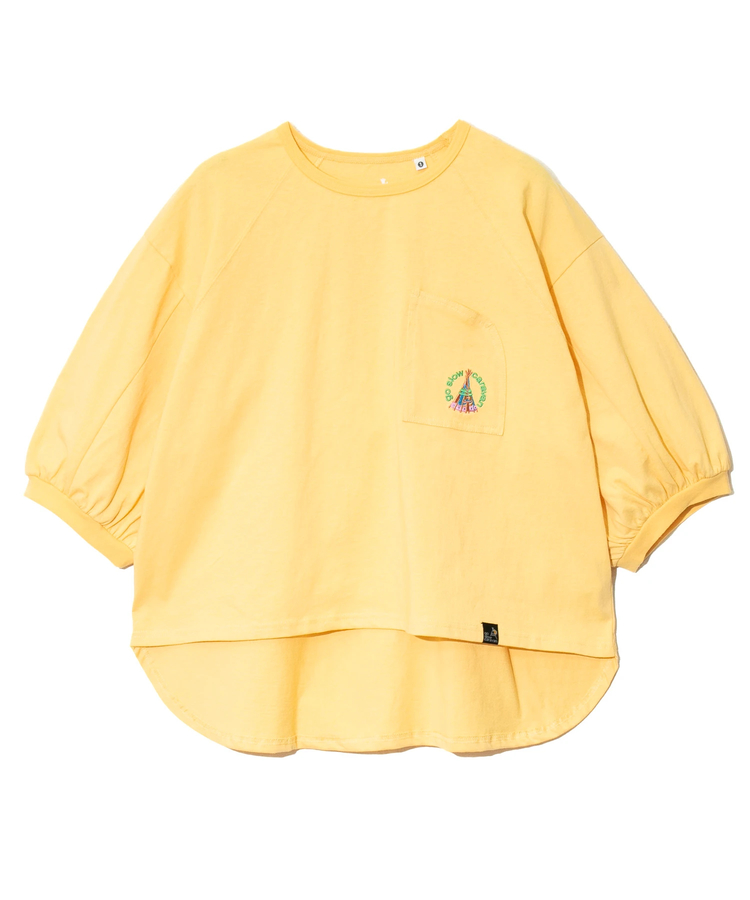 go slow caravan(ゴースローキャラバン) |USA/C ラグランセットインプルオーバーTEE (WOMENS)