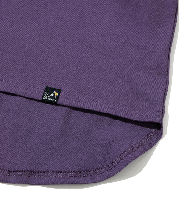 go slow caravan(ゴースローキャラバン) |USA/C ラグランセットインプルオーバーTEE (WOMENS)