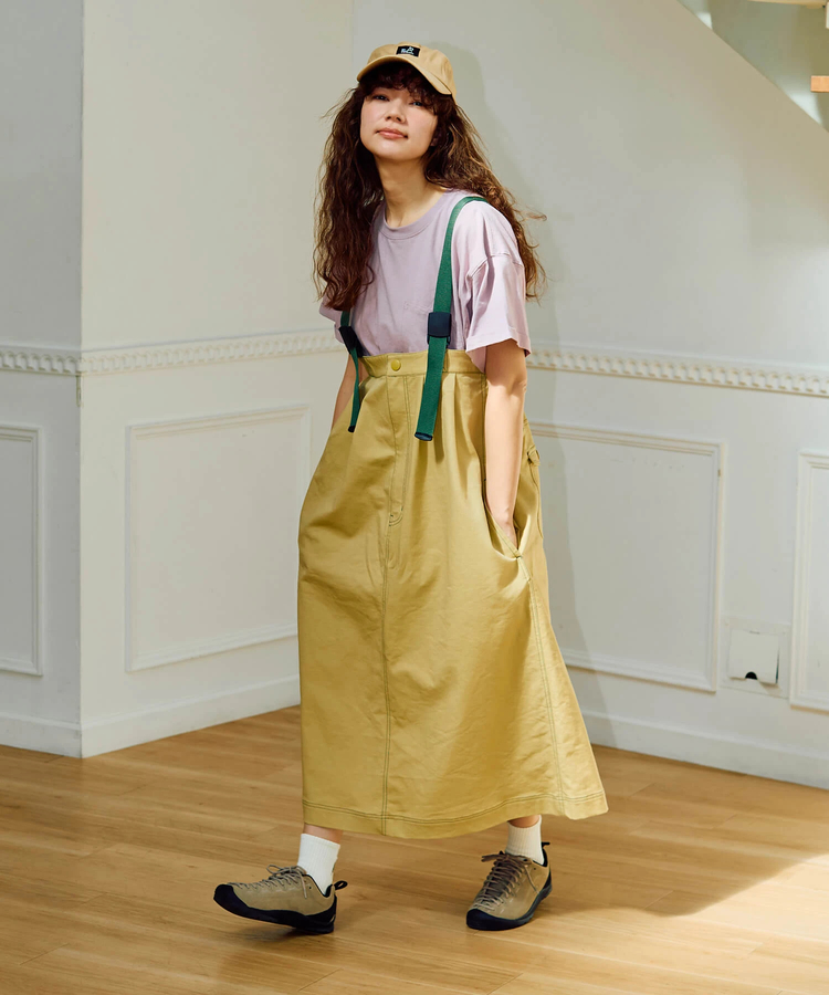 go slow caravan(ゴースローキャラバン) |USA/CミドルラウンドポケTEE (WOMENS)