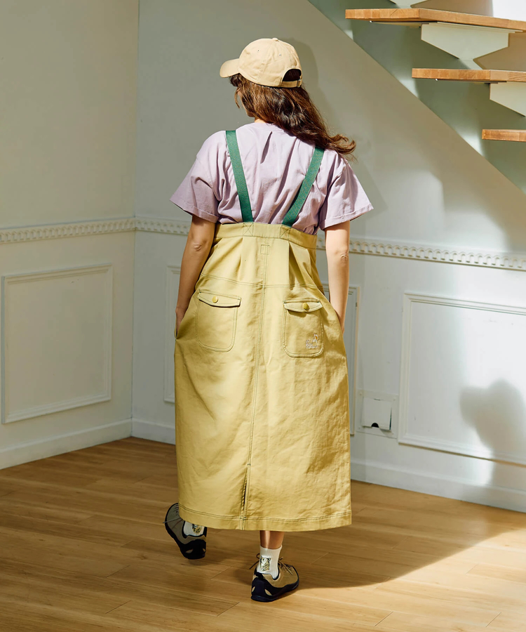 go slow caravan(ゴースローキャラバン) |USA/CミドルラウンドポケTEE (WOMENS)