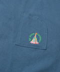 go slow caravan(ゴースローキャラバン) |USA/CミドルラウンドポケTEE (WOMENS)