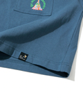 go slow caravan(ゴースローキャラバン) |USA/CミドルラウンドポケTEE (WOMENS)