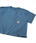 go slow caravan(ゴースローキャラバン) |USA/CミドルラウンドポケTEE (WOMENS)