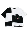 go slow caravan(ゴースローキャラバン) |USA/C切替ミドルラウンドポケTEE (WOMENS)
