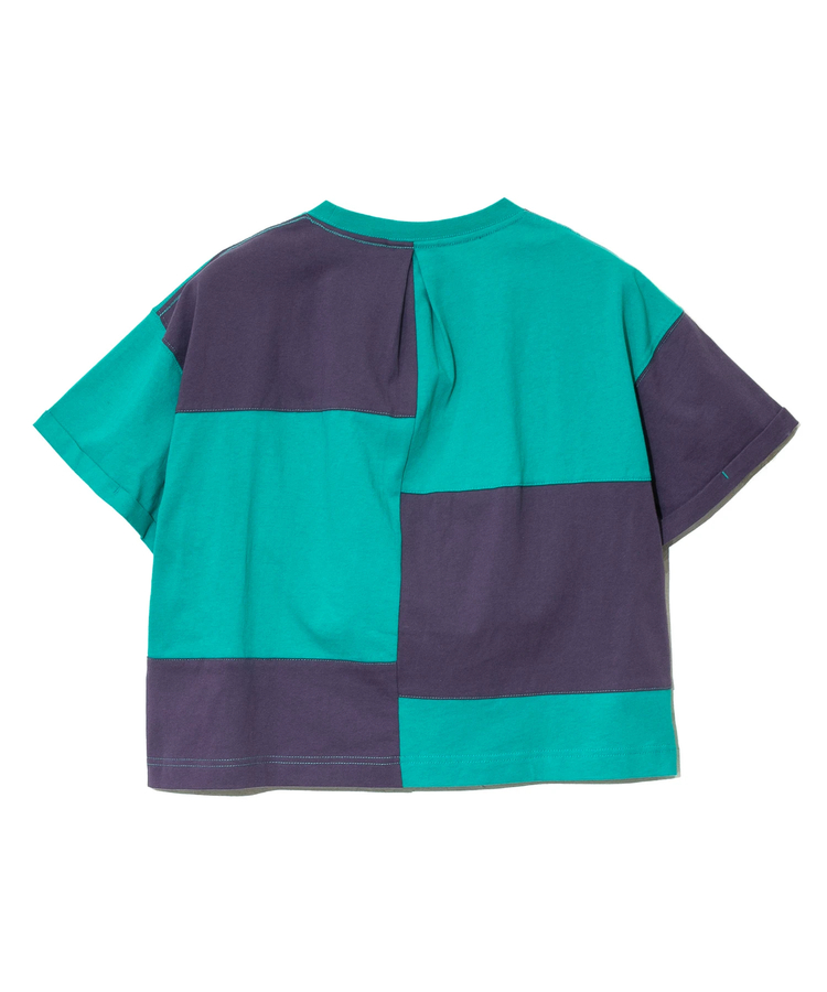 go slow caravan(ゴースローキャラバン) |USA/C切替ミドルラウンドポケTEE (WOMENS)