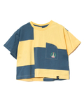 go slow caravan(ゴースローキャラバン) |USA/C切替ミドルラウンドポケTEE (WOMENS)