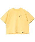 go slow caravan(ゴースローキャラバン) |USA/CスクエアLOGOバックプリントミドルTEE (WOMENS)