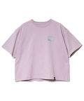 go slow caravan(ゴースローキャラバン) |USA/CスクエアLOGOバックプリントミドルTEE (WOMENS)