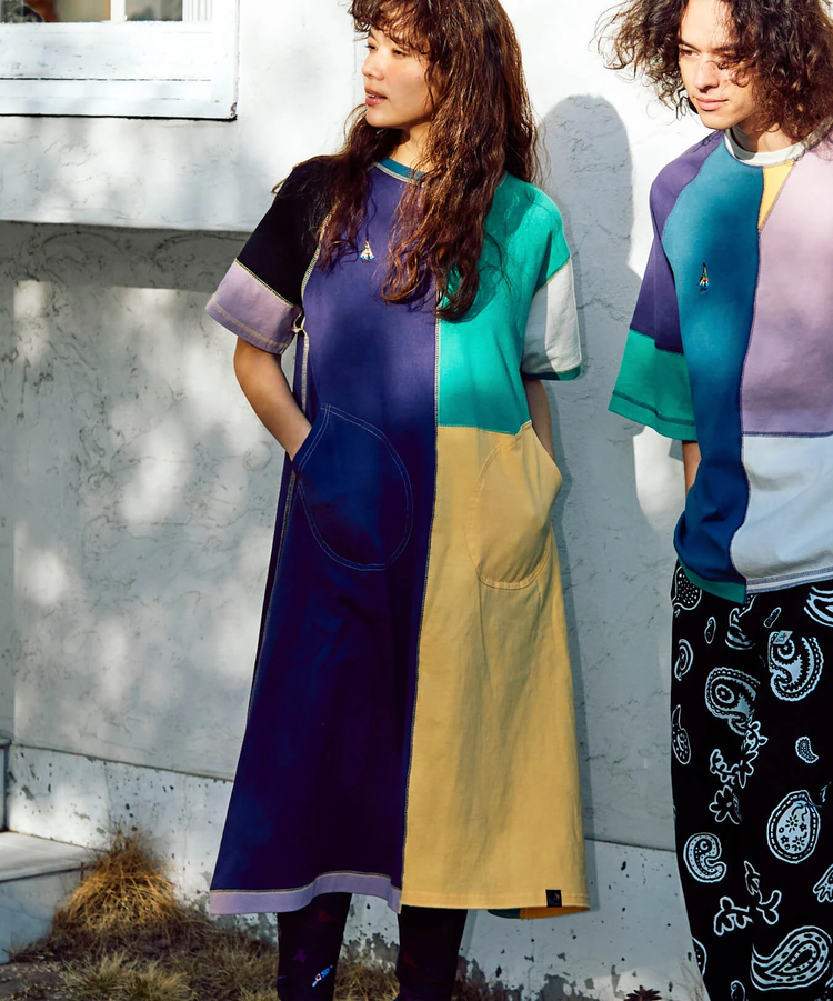 go slow caravan(ゴースローキャラバン) |USA/C切替CRAZYワンピース (WOMENS)