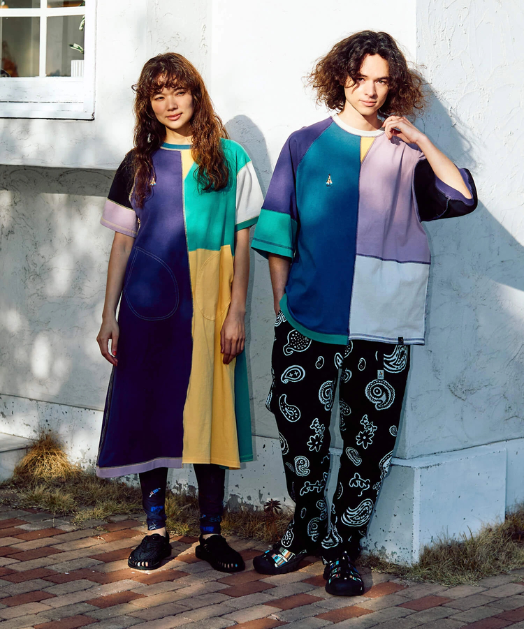 go slow caravan(ゴースローキャラバン) |USA/C切替CRAZYワンピース (WOMENS)