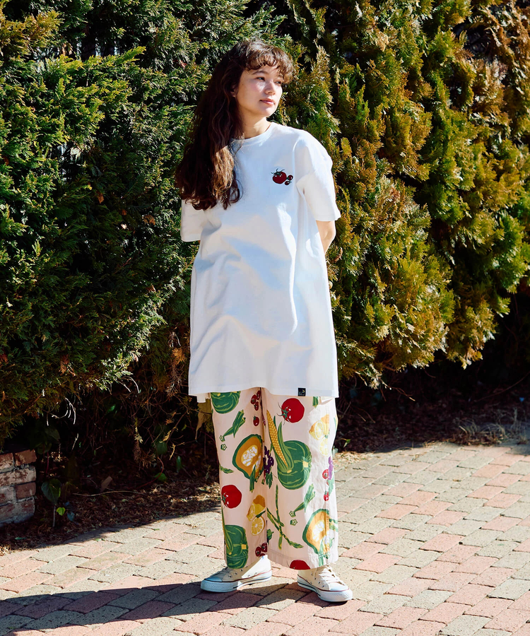 go slow caravan(ゴースローキャラバン) |USA/CサークルLOGOチュニック (WOMENS)