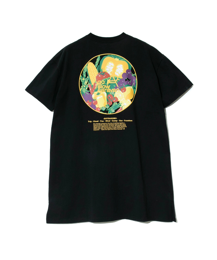 go slow caravan(ゴースローキャラバン) |USA/CサークルLOGOチュニック (WOMENS)