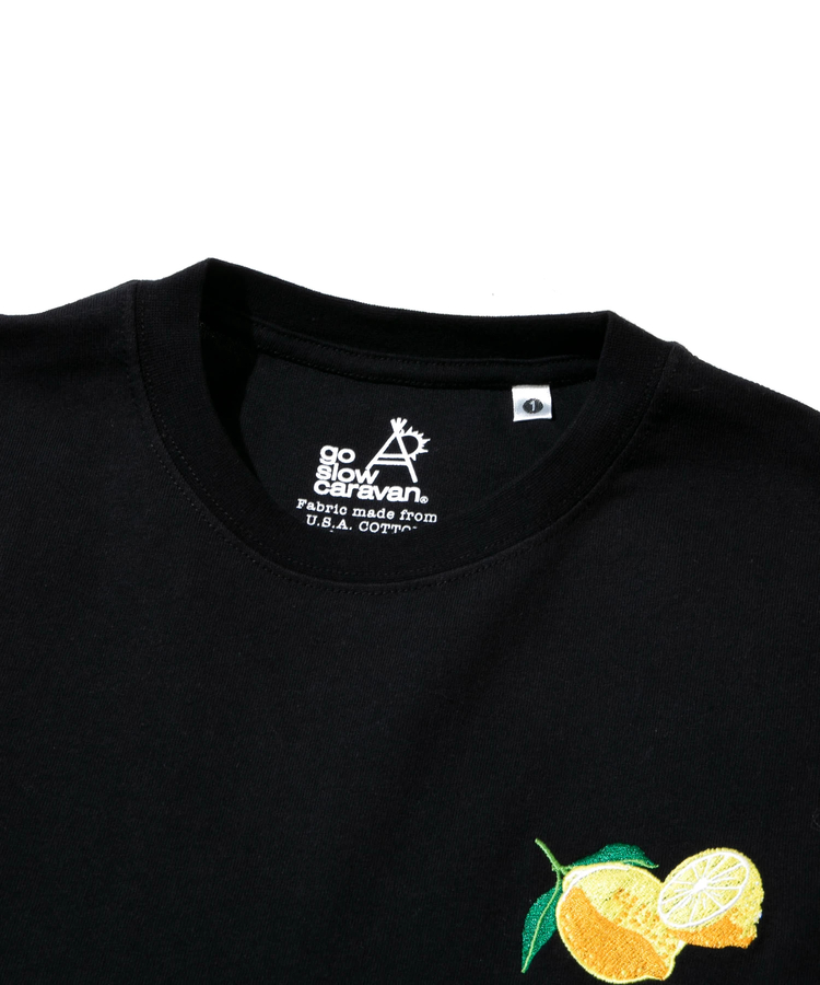 go slow caravan(ゴースローキャラバン) |USA/CサークルLOGOチュニック (WOMENS)