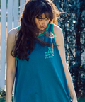 go slow caravan(ゴースローキャラバン) |USA/Cカラーバインダータンクトップワンピース (WOMENS)