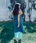 go slow caravan(ゴースローキャラバン) |USA/Cカラーバインダータンクトップワンピース (WOMENS)
