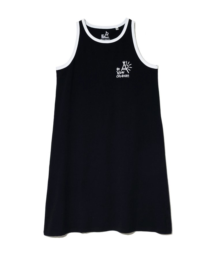 go slow caravan(ゴースローキャラバン) |USA/Cカラーバインダータンクトップワンピース (WOMENS)