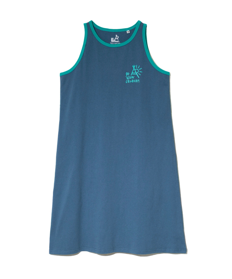 go slow caravan(ゴースローキャラバン) |USA/Cカラーバインダータンクトップワンピース (WOMENS)