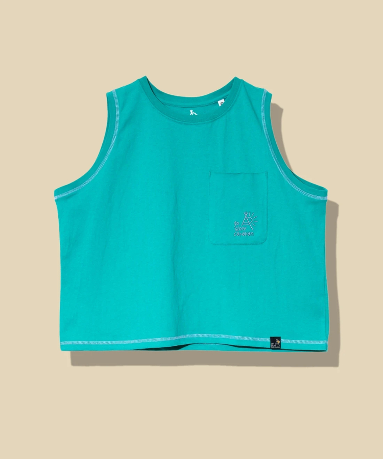go slow caravan(ゴースローキャラバン) |USA/C ノースリーブミドルTEE (WOMENS)
