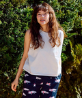 go slow caravan(ゴースローキャラバン) |USA/C ノースリーブミドルTEE (WOMENS)