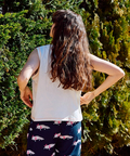 go slow caravan(ゴースローキャラバン) |USA/C ノースリーブミドルTEE (WOMENS)