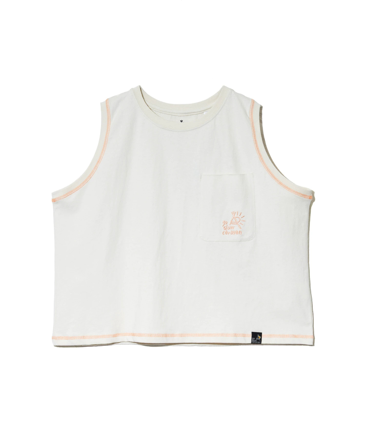 go slow caravan(ゴースローキャラバン) |USA/C ノースリーブミドルTEE (WOMENS)