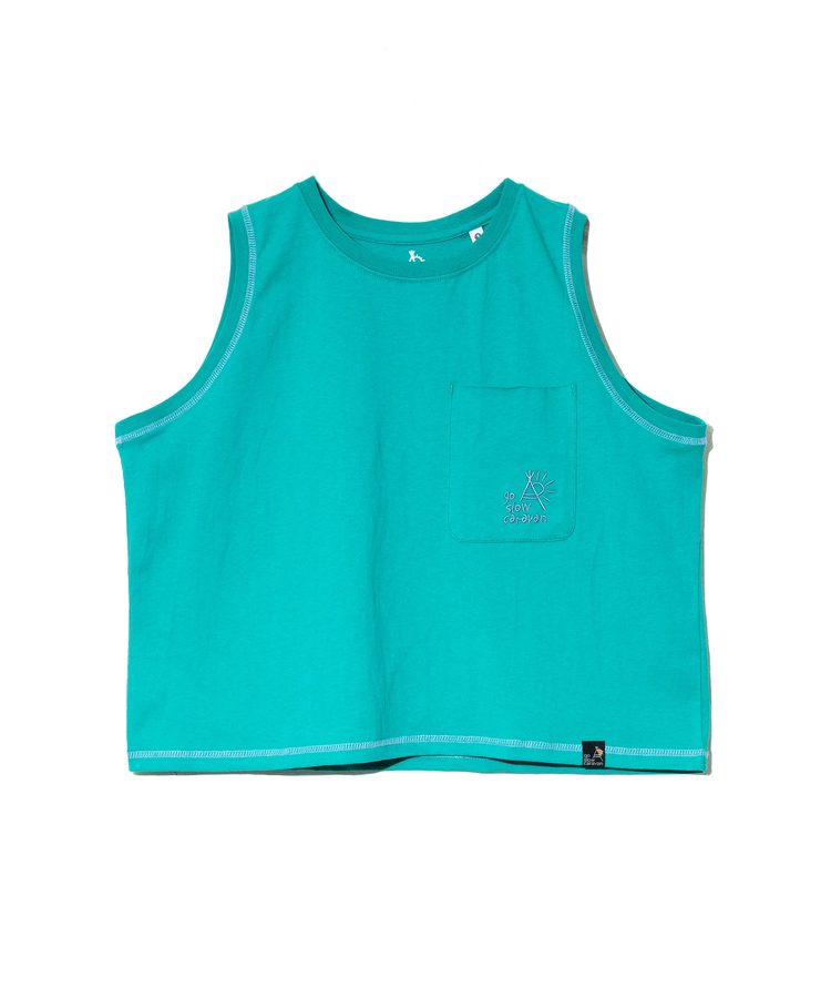 go slow caravan(ゴースローキャラバン) |USA/C ノースリーブミドルTEE (WOMENS)