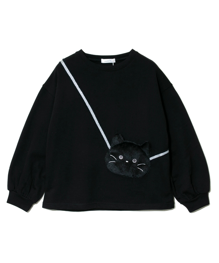 cuddris/カデュリス ねこポシェットプルオーバー (WOMENS