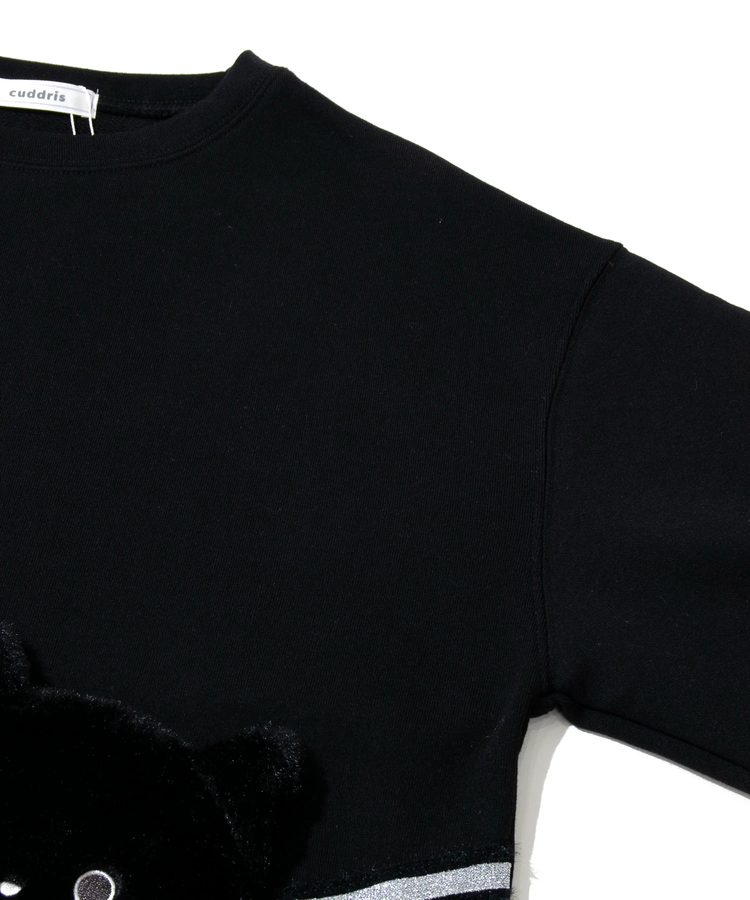 cuddris/カデュリス ねこポシェットプルオーバー (WOMENS cuddris/カデュリス ねこポシェットプルオーバー (WOMENS