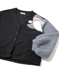 go slow caravan(ゴースローキャラバン) |cuddris/カデュリス さめ片袖切替カーディガン (WOMENS)