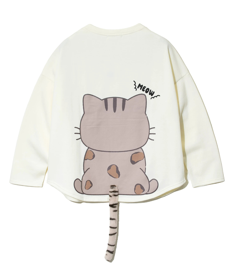 cuddris/カデュリス ベンガル立体尻尾プルオーバー (WOMENS
