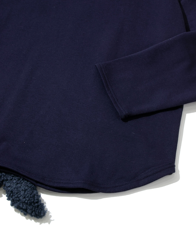 go slow caravan(ゴースローキャラバン) |cuddris/カデュリス ジンベイザメ立体尻尾プルオーバー (WOMENS)