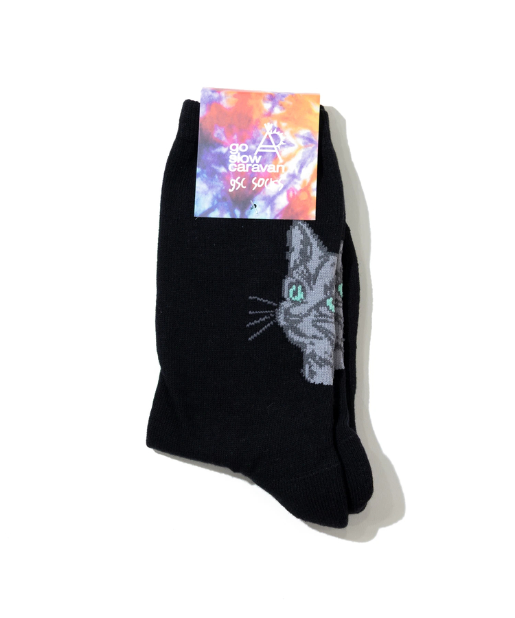 go slow caravan(ゴースローキャラバン) |ジャガード クルーソックス (MENS/WOMENS)