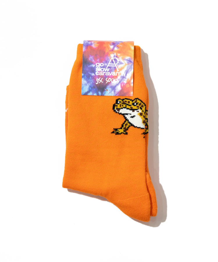 go slow caravan(ゴースローキャラバン) |ジャガード クルーソックス (MENS/WOMENS)