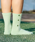 go slow caravan(ゴースローキャラバン) |バンブーコットン 刺繍 リラックスソックス (MENS/WOMENS)