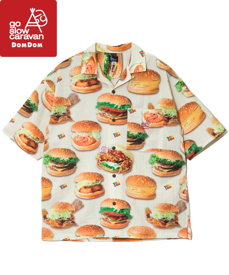 go slow caravan(ゴースローキャラバン) |【DOMDOM×GSC】ストレッチサッカーS/Sシャツ (MENS)
