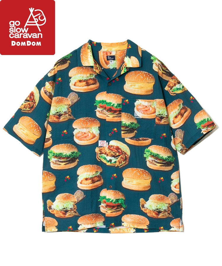 go slow caravan(ゴースローキャラバン) |【DOMDOM×GSC】ストレッチサッカーS/Sシャツ (MENS)