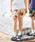 go slow caravan(ゴースローキャラバン) |【DOMDOM×GSC】ストレッチサッカーイージーショーツ (MENS)