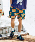 go slow caravan(ゴースローキャラバン) |【DOMDOM×GSC】ストレッチサッカーイージーショーツ (MENS)