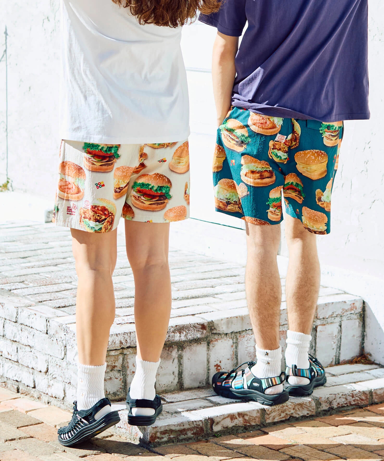 go slow caravan(ゴースローキャラバン) |【DOMDOM×GSC】ストレッチサッカーイージーショーツ (MENS)