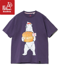 go slow caravan(ゴースローキャラバン) |【DOMDOM×GSC】手作り厚焼きたまごバーガークマTEE (MENS)
