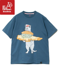 go slow caravan(ゴースローキャラバン) |【DOMDOM×GSC】びたびたバターフィッシュ猫TEE (MENS)