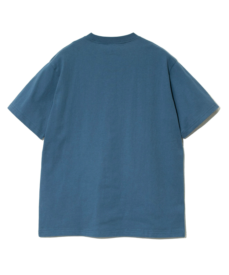 go slow caravan(ゴースローキャラバン) |【DOMDOM×GSC】びたびたバターフィッシュ猫TEE (MENS)
