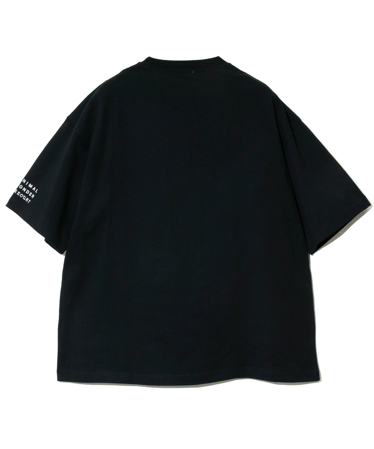 go slow caravan(ゴースローキャラバン) |【DOMDOM×GSC】味噌ピーチキンバーガーゾウBIG TEE (MENS)