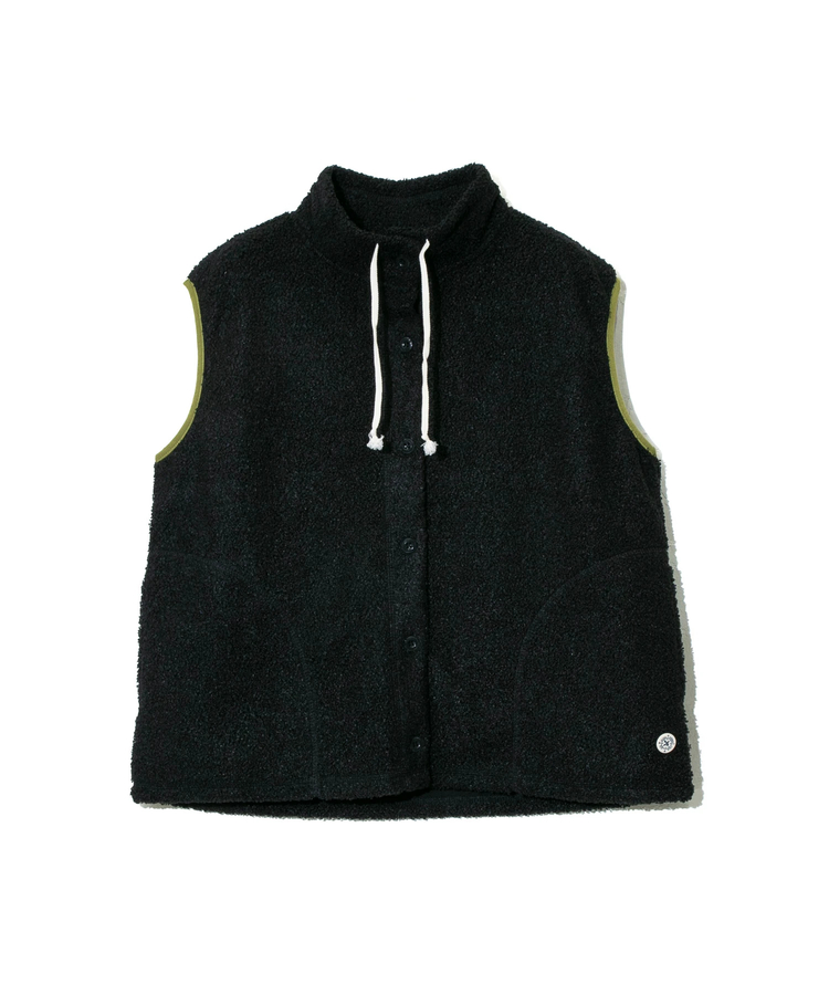 go slow caravan(ゴースローキャラバン) |NORTHERN TRUCK/ノーザントラック スタンドカラーボアベスト (WOMENS)