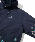 go slow caravan(ゴースローキャラバン) |コットン/ナイロンパネル刺繍モッズコート (MENS/WOMENS)