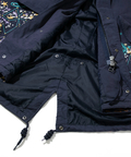 go slow caravan(ゴースローキャラバン) |コットン/ナイロンパネル刺繍モッズコート (MENS/WOMENS)