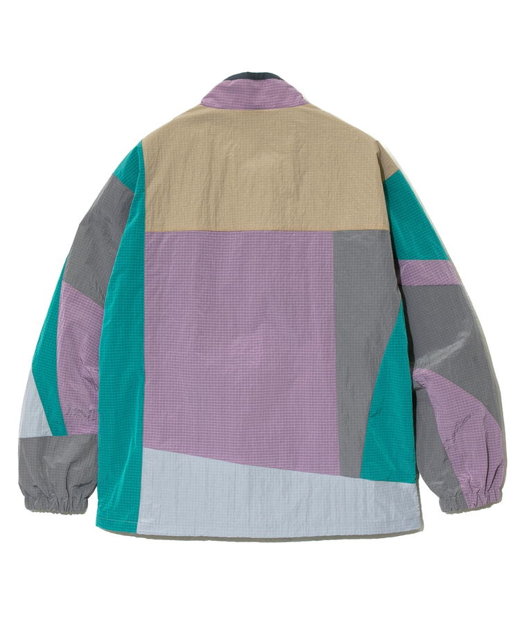 go slow caravan(ゴースローキャラバン) |ナイロンリップパッチワークブルゾン (MENS)